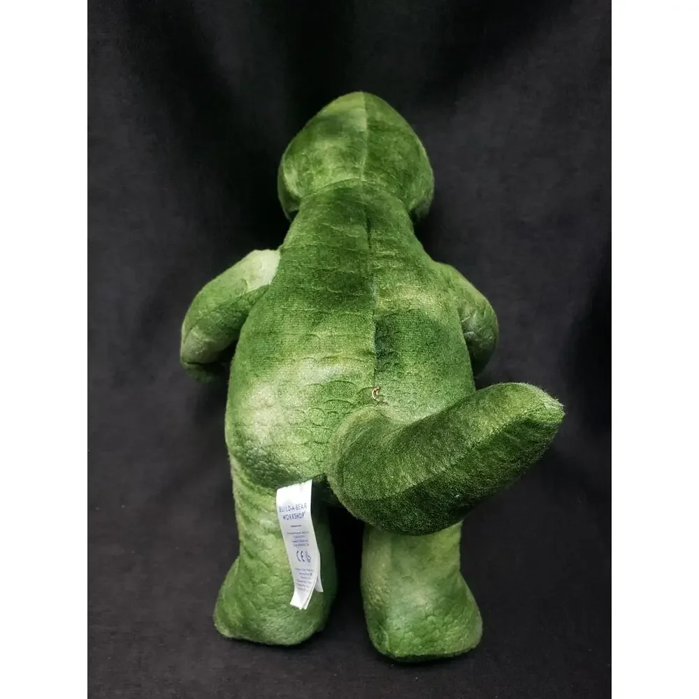 Build A Bear Green T Rex Tyrannosaurus King Dinosaur Plush Stuffed Animal BABW - Picture 4 of 9